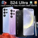 "Nuevo Smartphone S24 Ultra 5G 7.3" Global Desbloqueado de Fábrica Android Doble SIM" Sellado