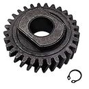 MORICHS WP9706529 W11086780 Replacement Worm Gear Parts for KitchenAid Stand Mixer Worm Follower Gear with the 9703680 Circlip