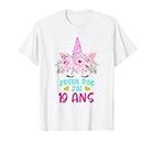 Enfant Tee Shirt 19 Ans Fille Anniversaire Cadeau Licorne T-Shirt