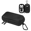 AGPtek Small and Compact Protective Storage Case for 1.8 inch Mp3 Players & Earphones, Black