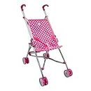 Bino Doll Stroller (Pink/White)