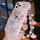 For iPhone 15 Pro Max 14 13 12 11 XR X Bling Glitter Cute Case Girls Phone Cover