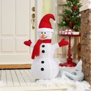 3 ft. Light-Up Snowman Collapsible Outdoor Christmas Decoration , NEW