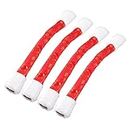 BESPORTBLE 4pcs Microwave Oven Handle Covers Snowflake Printing Fridge Door Handle Protector Christmas Decorations Protective Electrical Kitchen Appliances Protector