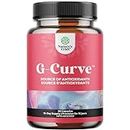 G-Curve Women's Wellness Herbal Blend - Invigorating Feminine Wellness Supplement with Horny Goat Weed Maca Root and Saw Palmetto for Women (30 Count)