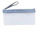Smarter Deal Pen or Pencil Case, Stylish, Multi-Functional, Large Capacity for Girls, Boys, Kids, Pen Pouch, Office Supplies, Simple, Transparent, Birthday Gift, Business, Office Supplies