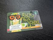 Starbucks 2016 San Diego Zoo Owl Back To School Coffee Gift Card
