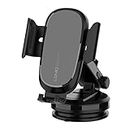 INICIO Wireless Car Charger Holder, 15W Fast Charging, Adjustable Auto Clamping Dashboard Gravity Car Mount Compatible for iPhone 14 13 12 Series Galaxy S23 S22 Pixel 7 Pro Qi Phones