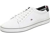 Tommy Hilfiger Mens H2285arlow 1d Low-Top Sneakers, White, 9 UK