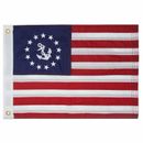 American US Yacht Ensign Boat Flag 12x18 Nautical Cabin Waterproof Embroidered