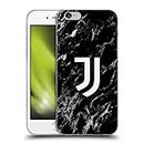 Head Case Designs Licenza Ufficiale Juventus Football Club Nero Marmoreo Custodia Cover in Morbido Gel Compatibile con Apple iPhone 6 / iPhone 6s