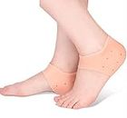 Hilosofy Silicone Gel Heel Pad Socks For Pain Relief(Free Size), Cream