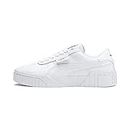 PUMA Women's Fashion Shoes CALI WN'S Trainers & Sneakers, PUMA WHITE-PUMA WHITE, 39