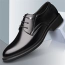 Zapatos Oxford formales de cuero para hombre