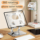 Tablet Stand Adjustable With 360 Rotate Base Aluminum Tablet Stand Holder Universal Tablet Holder Tablet Smartphone