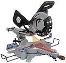 King Canada 8385N 10-Inch Dual Bevel Sliding Compound Miter Saw with Twin Laser, Grey