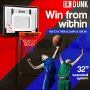 DR. DUNK Kids Basketball Hoop Stand System Adjustable Height Portable Ring SBA30