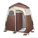 Oileus Pop Up Camping Shower Tent 2 Room, Oversize Space Privacy Tents, Portable Toilet Tent, Camping Shelters, Privacy Changing Room for Outdoor