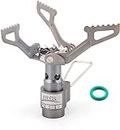 BRS Stove BRS 3000T Stove Ultralight Backpacking Stove Portable Camping Stove Pocket Stove Gas Burner Hiking Stove Camp Stove only 26g with Extra O Ring