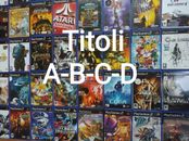 Collezione Videogiochi Parte 1 di 6 ( A-B-C-D ) per Ps2 Playstation 2