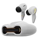 Boult Audio [Just Launched] UFO True Wireless in Ear Earbuds with 48H Playtime, Built-in App Support, 4 Mics Clear Calling, Low Latency Gaming, Made in India Bluetooth 5.3 TWS Ear Buds (White Opal)