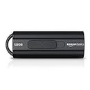 Amazon Basics - 128 gb, USB 3.1 Flash Drive, Read Speed up to 130 MB/s, Black