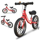 14/16 Inch Balance Bike for 3 4 5 6 7 8 Year Old Boys and Girls, No Pedal Tra...