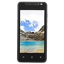 ciciglow I12Pro 4.66 Inch Mobile Phone, Dual Sim Smartphone with 512MB RAM 4GB + 128 Expandable Storage, Android 4.4 Backup Cellphone for Business Travelling Seniors Students(black)