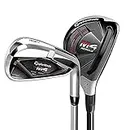 TaylorMade M4 Combo Iron Set Mens Right Hand Steel Regular 6-PW, Rescue 4 and 5