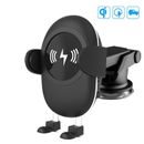 Camboss 2-in-1 Qi Wireless Car Charger with Suction Mount Holder Air Vent Mount