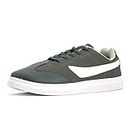 Pro by Khadim's Synthetic Leather PVC DIP Sole Contrast Patch Stitch Grey Fitness Sports Shoes for Men - Size 7