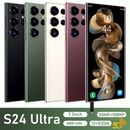 Teléfono inteligente S24 Ultra 5G 7,3" desbloqueado de fábrica 12 GB + 512 GB teléfono móvil Android 13