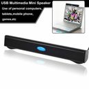 Für PC Laptop NotebookUSB Multimedia Mini Speaker Boxen Lautsprecher Stereo DE