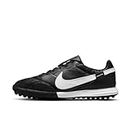 Nike Men's Premier III Tf Football Shoe, Black/White, 9.5 UK