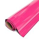 SISER EasyWeed Stretch Mat HTV 11.8 x 5 yd Roll - Iron on Heat on Vinyl (Passion Pink)