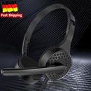 3.5mm Wired Game Headphones with Microphone Gaming Earphones for Tablets Laptops