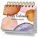 Motivational & Inspirational Perpetual Daily Calendar - Planners Undated Perpetual Desk Calendar/Inspirational Standing Flip Calendar - Page a Day - (5.5" x 4.8") - Positive Daily