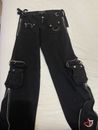 Black Criminal Damage Tripp Pants Bondage Pants Rare Vintage, Goth, Alternative