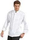 MixStuff Men's White Full Sleeves Medium Chef Coat's (Chef Jacket) Industrial & Scientific/Work Utility & Safety Clothing