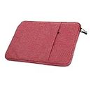 Laptop Case, Multiple Colors Computer Accessory Simple Laptop Bag for Office Home(red)