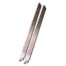 hojas de sierra de cinta, 2Pcs 300mm Reciprocating Saw Blade Stainless Steel for Meat Bone Ice Cutting Meat Saws Cutter