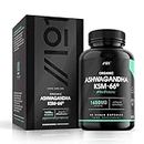 Ashwagandha Bio KSM-66® 1650 mg - Fabriqué Avec du Poivre noir BioPerine® Pour une Meilleure Biodisponibilité - 90 Capsules Végétaliennes
