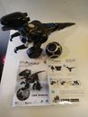 WowWee MiPosaur Robotic Black Dinosaur/ Raptor Electronic Toy with Track Ball