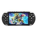 Handheld Game Consoles Double Rocker 8GB 5.1 Inch Screen 3000 Classic Game, Support Video & Music Playing, Built-in 3 Million megapixel Camera,Birthday and New Year’s Best Gift for Kids (Black)