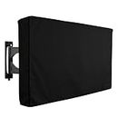 Outdoor TV Cover Weatherproof | Universal Outdoor, Multi-Size Weatherproof and Water Resistant Cover | Weatherproof and Waterproof Flat TV Screen Protector, Fit Any Smart TV Set Outside