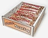 Pecan Logs Rolls - Crown Candy (12 Individually Wrapped 2.5 oz Pecan Logs Per Box)