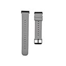 Valente Premium Silicone Buckle Watch Strap for Fitbit Versa 3,Versa 4,Sense & Sense 2 only (Grey)