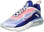 NIKE Air Max III, Men's Running Shoes, White Chile Red Deep Royal Blue White, 10.5 UK