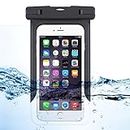 KOKKIA Waterproof Case : Universal Dry Bag for Apple iPhone 6/6s, iPhone 6/6s Plus, iPhone 6SE, Samsung Phones, etc. Waterproof, Dust/Dirt Proof, Snowproof Pouch for Cell Phone up to 6.5 inches.