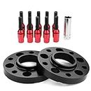 JOBOUND 20mm Car Wheel Spacer Adapter CB 72.56mm PCD 5x120mm M12x1.5 For BMW 1 3 5 6 7 8 Series Z3 M3 M5 M6 X1 Wheel Spacers (Size : Red)